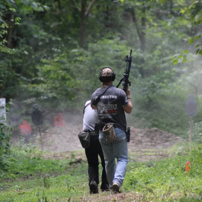 Teamwork rifle drills West Chester, PA